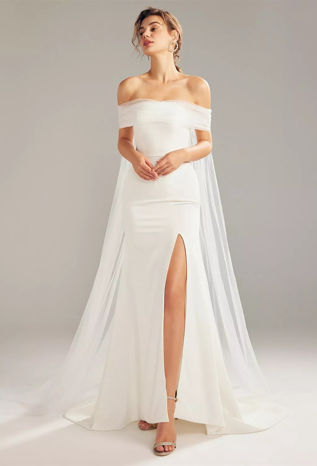 AW Mariah Wedding Dress & Wrap