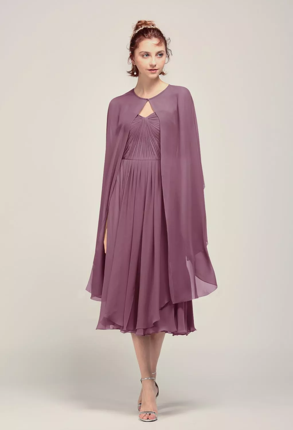 AW Bridal Chiffon Wrap Shawl Cover Up